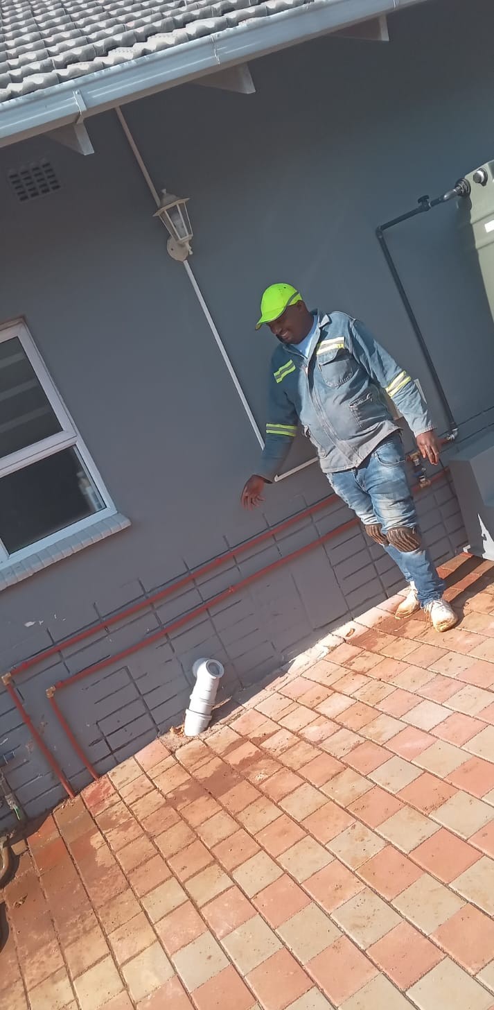 Rainwater harvesting tank setup Gauteng